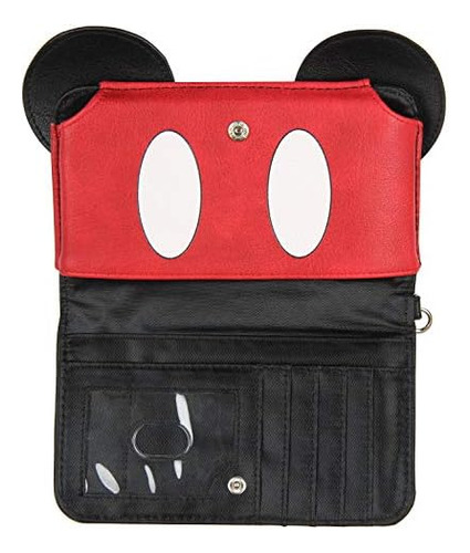 Disney Mickey Mouse Ears 90 Años True Original Cartera De 3d