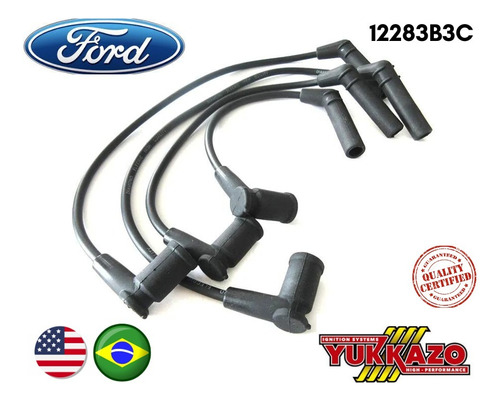 Cables De Bujias Fiesta Power Max Move Ecosport 1.6 Ford Ka