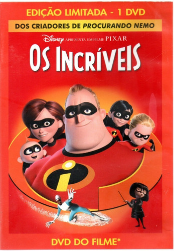 Dvd Os Incríveis - Edição Limitada