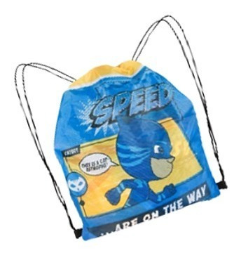 Imagen 3 de 6 de Toalla De Playa Y Morral Pj Mask 100% Algodón Marca Cannon