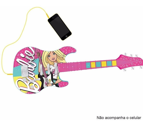 Guitarra Fabulosa Barbie Infantil - Fun