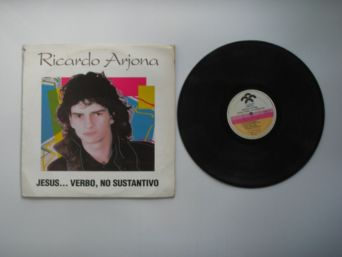 Lp Vinilo Ricardo Arjona Verbo No Sustantivo Promoc Col 1993