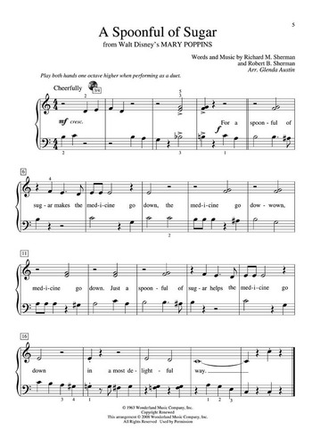 Teaching Little Fingers To Play More: Disney Tunes, Mid To