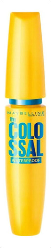 Máscara de pestañas Maybelline Volum' Express The Colossal waterproof 0.27 fl oz color glam black