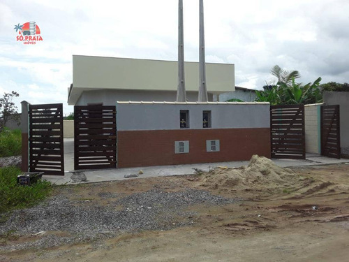 Casa Com 1 Dormitório À Venda, 40 M² Por R$ 155.000 - Nova Itanhaém - Interior - Itanhaém/sp - Ca5307