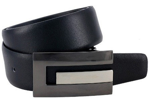 Imagen 3 de 4 de Cinturon Reversible Simil Cuero Cinto De Vestir Hombre