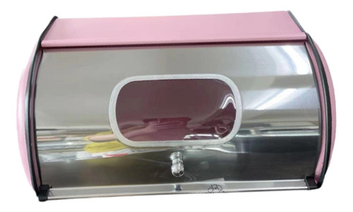 Caja De Pan Con Tapa Enrollable, Rústica, Multiusos Para