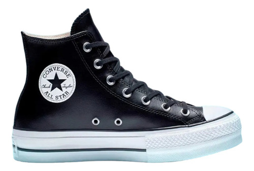 Tenis Converse Chuck Taylor All Star Plataforma Piel Bota