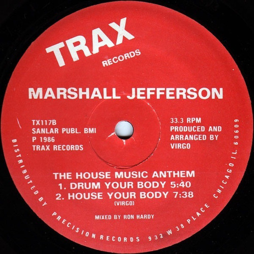 Marshall Jefferson  The House Music Anthem (cerrado)