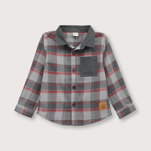 Camisa Bebés Gris 38759 Opaline