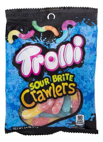 Trolli Sour Brite Crawlers - Gomitas Ácidas (96 Gr)