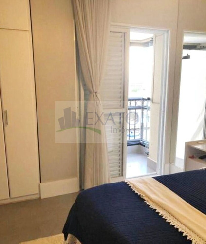 Imagem 7 de 15 de Apartamento Com 86m² De Área Útil, 3 Dormitórios, 2 Vagas, Próximo Ao Metrô. - Em33194