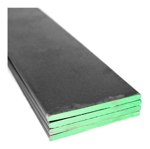 Cubertería de acero 5160 con hoja de 6,35 mm x 101,60 mm x 120 cm, color gris oscuro