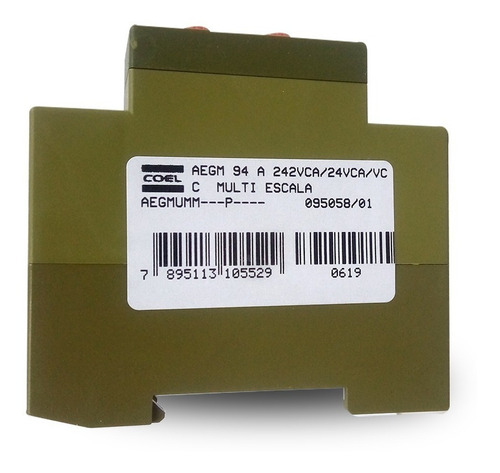 Rele Temporizador Coel 1s-60min Pulso Retardo 94-242v 24v