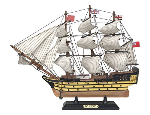 Buque Decorativo Madera Nautica Modelo 15