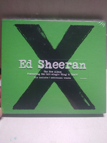 Ed Sheeran X Deluxe Cd Nuevo