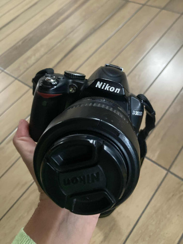 Camara Nikon D3000 Profesional Mas Lente, Funda Y Bolso