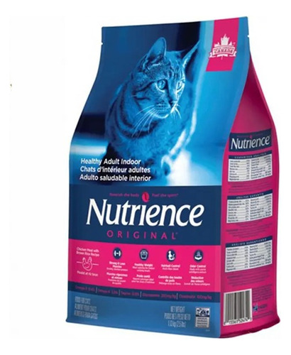 Nutrience Original Gato Indoor De 2.5kg