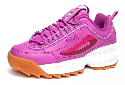 Tenis Fila Disruptor 2 Repeat Rosa/blanco | Meses sin intereses