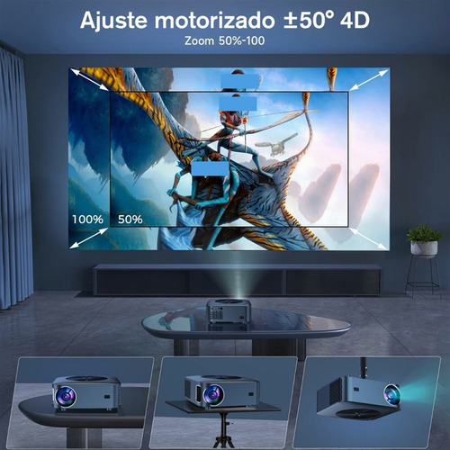 Proyector Profesional Android 5g Wifi Full Hd 1080p 12000lm
