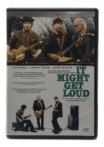 Dvd The Edge, Jimmy Page, Jack White - It Might Get Loud