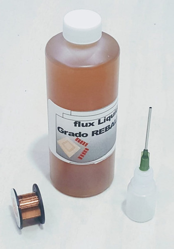 Imagen 3 de 5 de Flux Liquido 250ml Organico Dosificador Hilo Para Puente