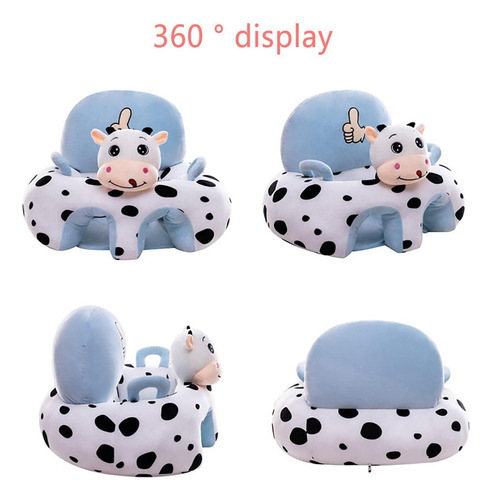 Soporte De Sofá Para Bebé Con Dibujos Animados De Felpa Sin