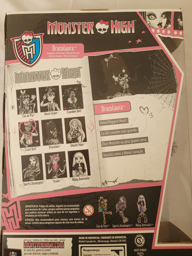 Monster High, Draculaura, Picture Day, Edición 2012