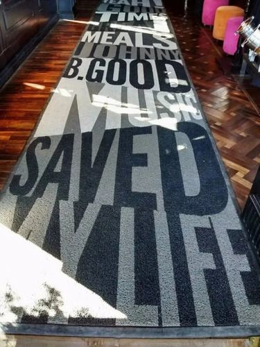 Imagen 5 de 10 de Alfombra Tapete Felpudo Sanitizante Mi.alfombra