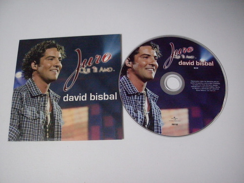 David Bisbal Cd Single - Juro Que Te Amo  2008