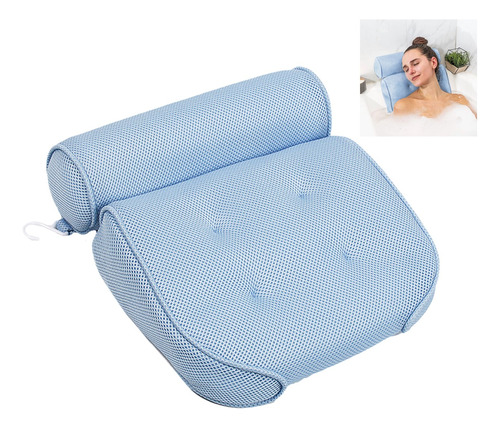 Almohada De Baño Cojín De Bañera Antideslizante Spa Jacuzzi