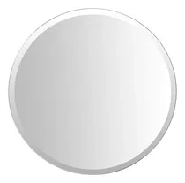 Comprar Espejo Biselado Redondo 60cm Espejos Circular Baño Living Marco Sin marco