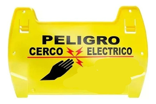 Aviso Peligro Letrero Riesgo Electrico Cerco Electrico Pack4