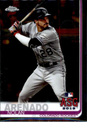 2019 Topps Chrome Update Béisbol 73 Nolan Arenado Colorado R