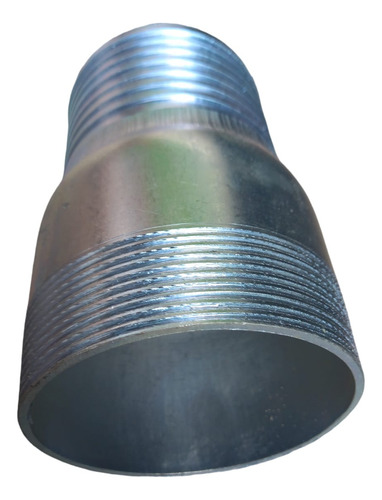 Niple Botella De 4 Pulgadas Galvanizado Cuerda Macho