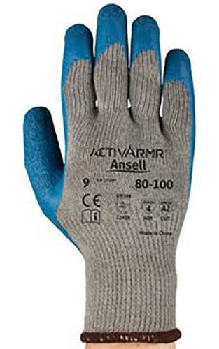 Guantes Recubrimiento Latex Powerflex Ref 80-100 Ansell 