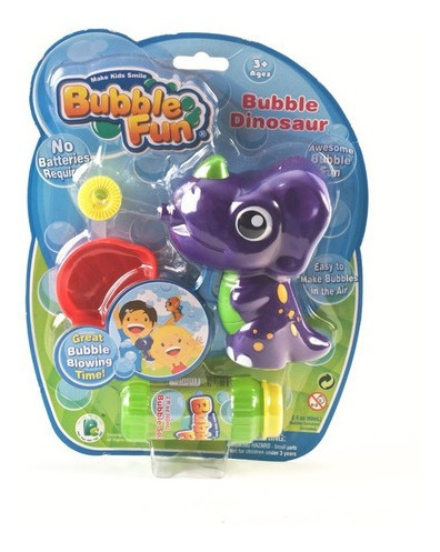 Burbujero Dinosaurio Bubble Fun Friction Power 99474