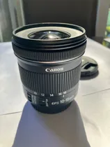 Comprar Lente Canon Ef-s 10-18mm F\u002F4.5-5.6 Is Stm Canon Ef-s Negro