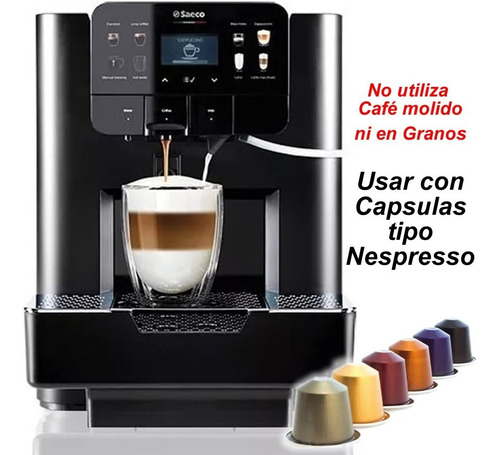 Imagen 3 de 6 de Cafetera Express Profes Saeco Area Otc P/ Capsulas Nespresso