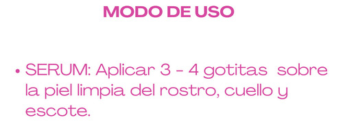 Serum Niacinamide 10% Anti Age Multi Accion - Idraet Todo Tipo De Piel Día/noche