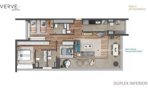 Imagem 24 de 30 de Apartamento À Venda, 71 M² Por R$ 1.182.680,00 - Pinheiros - São Paulo/sp - Ap2515
