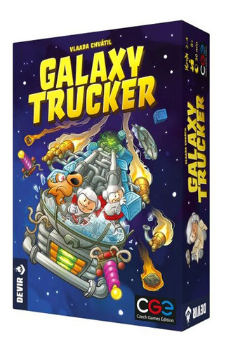Galaxy Trucker Juego De Mesa Familiar Devir Invictvs