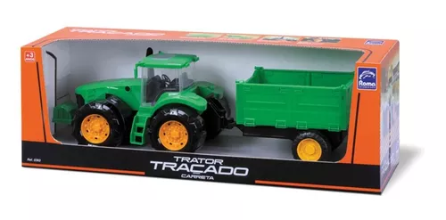 Trator Tracado, Roma Brinquedos