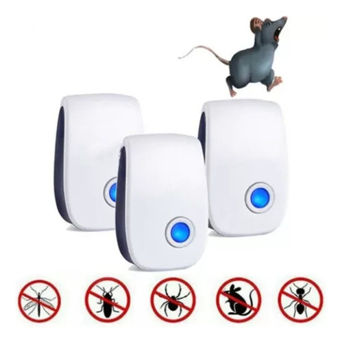 Repelente Electrónico De Insectos Ultrasonido Mosquitos X3