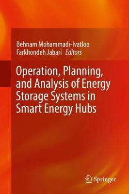 Libro Operation, Planning, And Analysis Of Energy Storage...