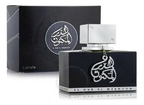 Perfume Lattafa Unisex Al Dur Al Maknoon Silver Original 