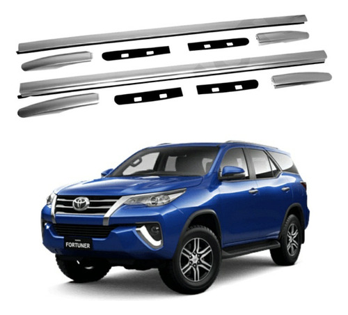 Barras Techo Lateral + Transversal Toyota Fortuner 16 - 22