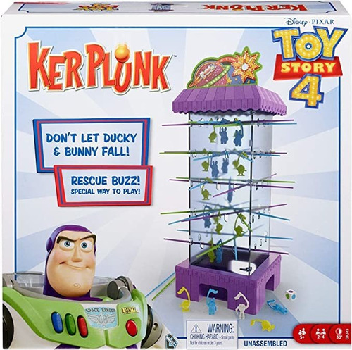 Disney Pixar Toy Story 4 Kerplunk¡el Juego Favorito De La