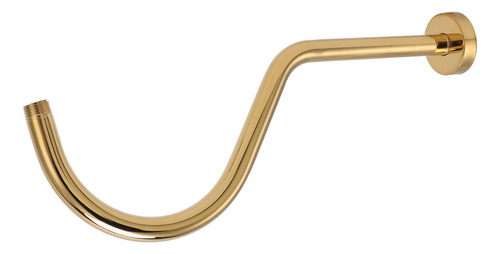 Extensor De Cabezal De Ducha Npt, Brazo De Extensión Dorado