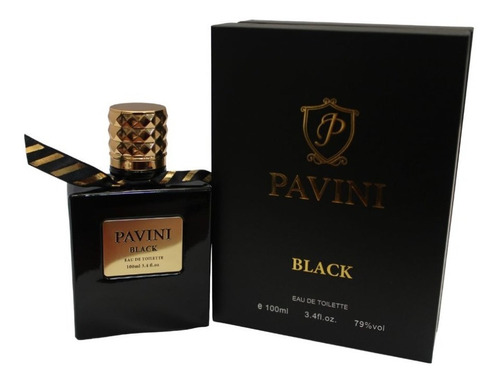 Perfume Para Caballero Marca Pavini Black Edt 100 Ml